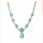 New Fashion Women Blue Turquoise Necklace